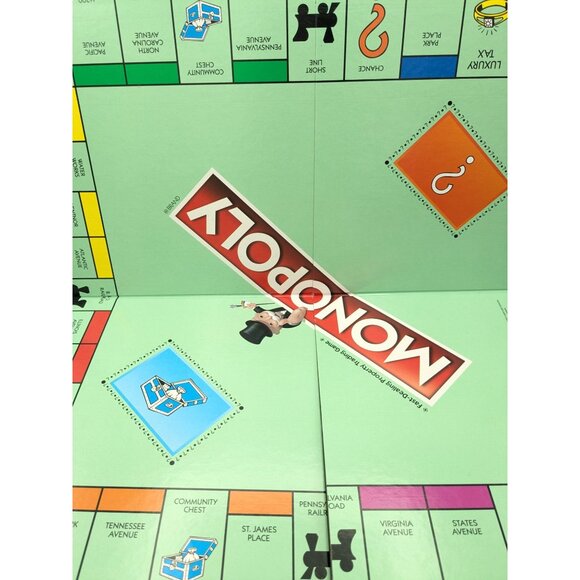 Vintage 2017 Monopoly Edition Game Replacement Board Instructions - Picture 5 of 8
